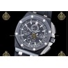 Royal Oak Chronograph CER/RUB Black/Stk JJF A7750
