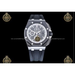 Royal Oak Chronograph CER/RUB Grey/Stk JJF A7750