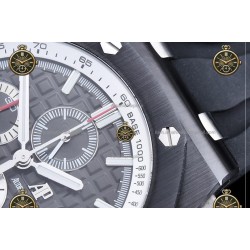 Royal Oak Chronograph CER/RUB Grey/Stk JJF A7750