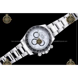 Daytona 40MM 126500 904L SS/CER/SS White RWF JH4131