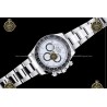 Daytona 40MM 126500 904L SS/CER/SS White RWF JH4131