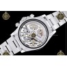 Daytona 40MM 126500 904L SS/CER/SS White RWF JH4131