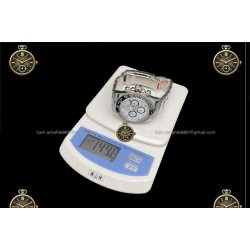 Daytona 40MM 126500 904L SS/CER/SS White RWF JH4131
