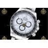 Daytona 40MM 126500 904L SS/CER/SS White RWF JH4131