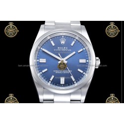 Oyster Perpetual 39.5MM 124300 904L SS/OYS Blue/Stk CLEAN PLUS DD3230