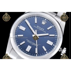 Oyster Perpetual 39.5MM 124300 904L SS/OYS Blue/Stk CLEAN PLUS DD3230