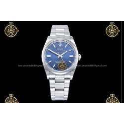 Oyster Perpetual 39.5MM 124300 904L SS/OYS Blue/Stk CLEAN PLUS DD3230