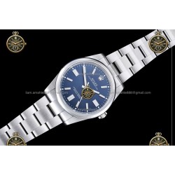 Oyster Perpetual 39.5MM 124300 904L SS/OYS Blue/Stk CLEAN PLUS DD3230