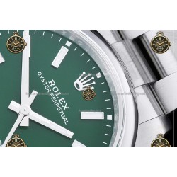Oyster Perpetual 39.5MM 126000 904L SS/OYS Green/Stk CLEAN PLUS DD3230