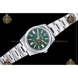 Oyster Perpetual 39.5MM 126000 904L SS/OYS Green/Stk CLEAN PLUS DD3230