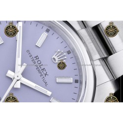 Oyster Perpetual 39.5MM 126000 904L SS/OYS Purple/Stk CLEAN PLUS DD3230