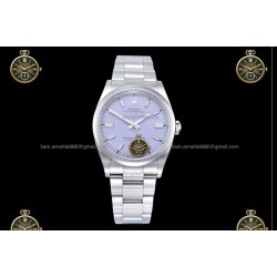 Oyster Perpetual 39.5MM 126000 904L SS/OYS Purple/Stk CLEAN PLUS DD3230