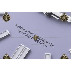 Oyster Perpetual 39.5MM 126000 904L SS/OYS Purple/Stk CLEAN PLUS DD3230