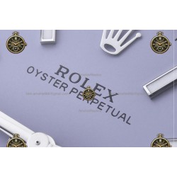 Oyster Perpetual 39.5MM 126000 904L SS/OYS Purple/Stk CLEAN PLUS DD3230