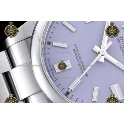 Oyster Perpetual 39.5MM 126000 904L SS/OYS Purple/Stk CLEAN PLUS DD3230