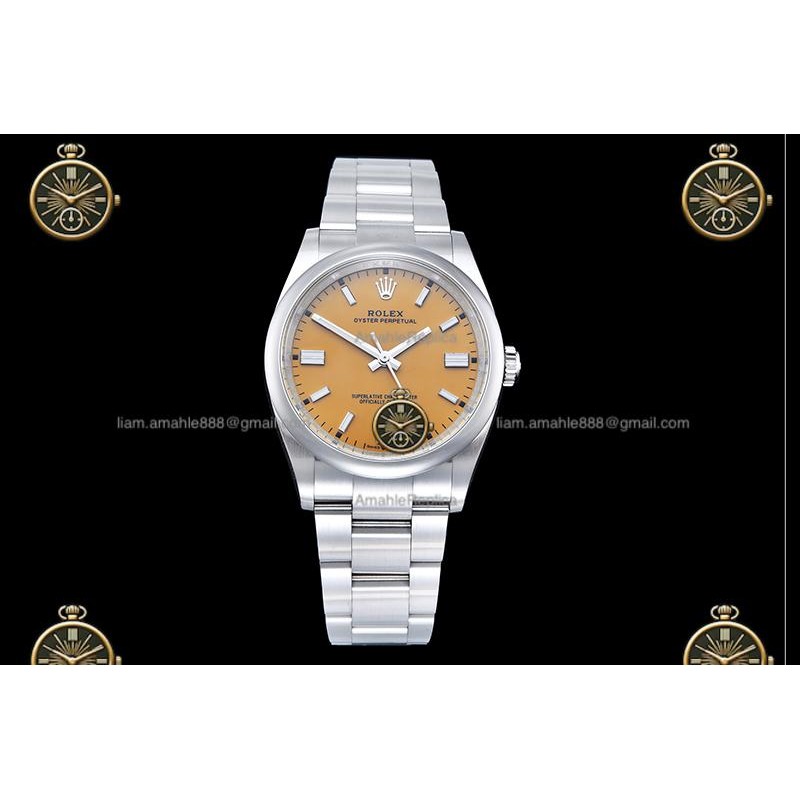 Oyster Perpetual 39.5MM 126000 904L SS/OYS Yellow/Stk CLEAN PLUS DD3230