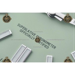 Oyster Perpetual 39.5MM 126000 904L SS/OYS P.Green/Stk CLEAN PLUS DD3230