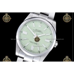 Oyster Perpetual 39.5MM 126000 904L SS/OYS P.Green/Stk CLEAN PLUS DD3230