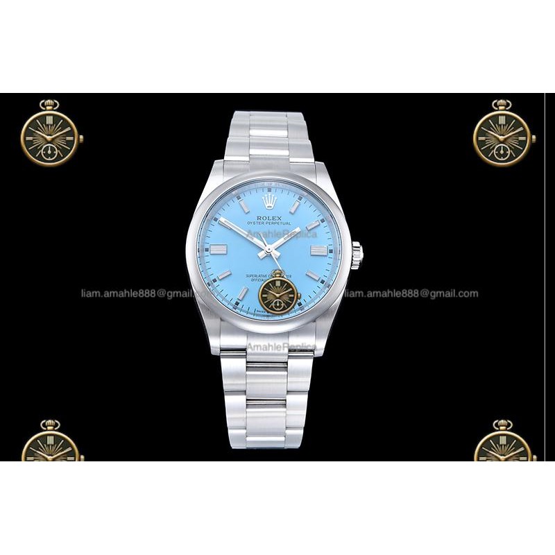 Oyster Perpetual 39.5MM 126000 904L SS/OYS Blue/Stk Clean Plus DD3230