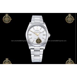Oyster Perpetual 39.5MM 126000 904L SS/OYS Silver/Stk CLEAN PLUS DD3230