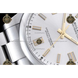 Oyster Perpetual 39.5MM 126000 904L SS/OYS Silver/Stk CLEAN PLUS DD3230