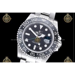 GMT-Master II 40MM 126710GRNR 904L SS/CER/OYS Black/Dot RICH JH3285-FS