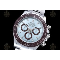 Daytona 116506 904L SS/SS/CER Ice Blue/Stk SWF V2 SH4130