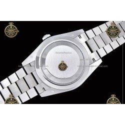 Day-Date 40MM 904L Wtd SS/FLT/PRES Ice Blue/Roman/Stk RGF VR3255