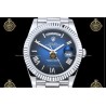 Day-Date 40MM 904L Wtd SS/FLT/PRES O.Blue/Roman/Stk RGF VR3255
