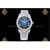 Day-Date 40MM 904L Wtd SS/FLT/PRES O.Blue/Roman/Stk RGF VR3255