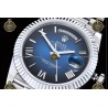 Day-Date 40MM 904L Wtd SS/FLT/PRES O.Blue/Roman/Stk RGF VR3255