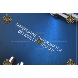 Day-Date 40MM 904L Wtd SS/FLT/PRES O.Blue/Roman/Stk RGF VR3255