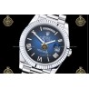 Day-Date 40MM 904L Wtd SS/FLT/PRES O.Blue/Roman/Stk RGF VR3255
