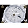 Day-Date 40MM 904L Wtd SS/FLT/PRES Meteorite/Dia RGF VR3255