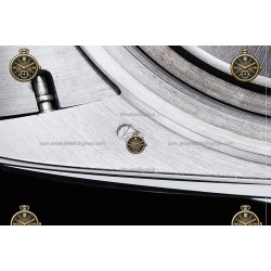 Day-Date 40MM 904L Wtd SS/FLT/PRES Meteorite/Dia RGF VR3255