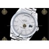 Day-Date 40MM 904L Wtd SS/FLT/PRES Meteorite/Dia RGF VR3255
