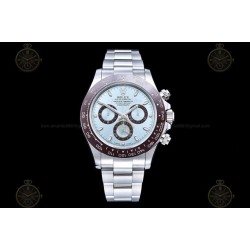 Daytona 116506 904L SS/SS/CER Ice Blue/Stk SWF V2 SH4130