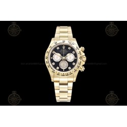 Daytona 126508 904L YG/YG Black/Gold/Dia  QF V5 SH4131