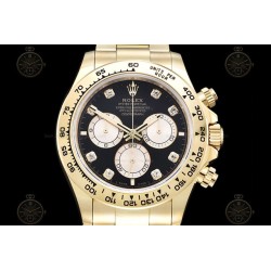 Daytona 126508 904L YG/YG Black/Gold/Dia  QF V5 SH4131