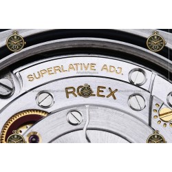 Oyster Perpetual 41MM 124300 904L SS/SS Blk/Stk CLEAN PLUS DD3230