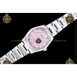 Oyster Perpetual 41MM 124300 904L SS/SS Pink/Stk CLEAN PLUS DD3230