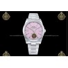 Oyster Perpetual 41MM 124300 904L SS/SS Pink/Stk CLEAN PLUS DD3230