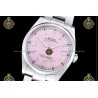 Oyster Perpetual 41MM 124300 904L SS/SS Pink/Stk CLEAN PLUS DD3230