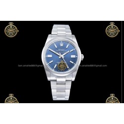 Oyster Perpetual 41MM 124300 904L SS/SS Blue/Stk CLEAN PLUS DD3230