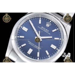 Oyster Perpetual 41MM 124300 904L SS/SS Blue/Stk CLEAN PLUS DD3230