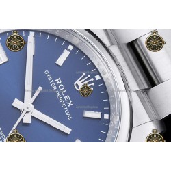 Oyster Perpetual 41MM 124300 904L SS/SS Blue/Stk CLEAN PLUS DD3230