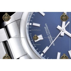 Oyster Perpetual 41MM 124300 904L SS/SS Blue/Stk CLEAN PLUS DD3230
