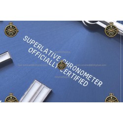 Oyster Perpetual 41MM 124300 904L SS/SS Blue/Stk CLEAN PLUS DD3230