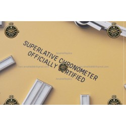 Oyster Perpetual 41MM 124300 904L SS/SS Yellow/Stk CLEAN PLUS DD3230