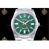 Oyster Perpetual 41MM 124300 904L SS/SS Grn/Stk CLEAN PLUS DD3230